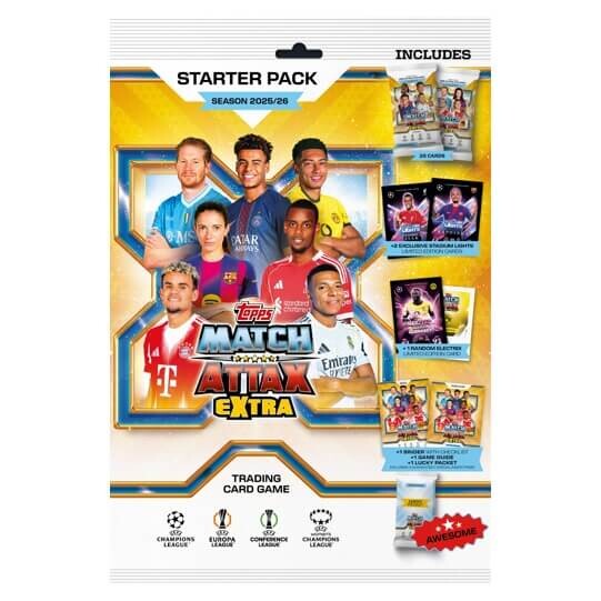 Topps 2025-2026 Topps Match Attax Extra Starter Pack