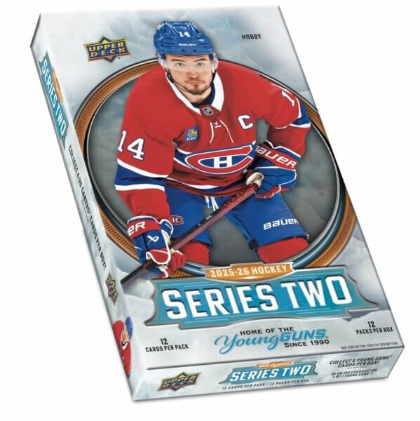 Upper Deck 2025-2026 NHL Upper Deck Series Two Hobby box - hokejové karty