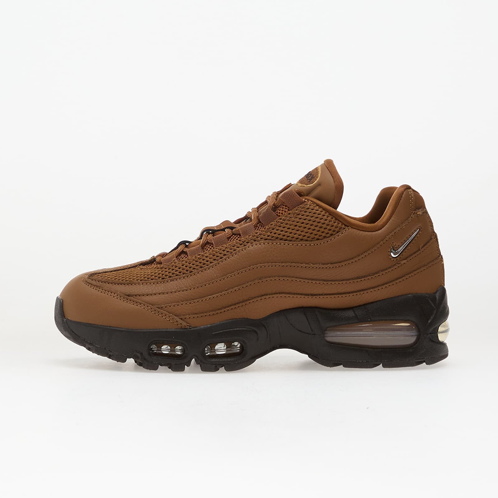 Tenisky Nike Air Max 95 Big Bubble Lt British Tan/ Flax-Velvet Brown EUR 41