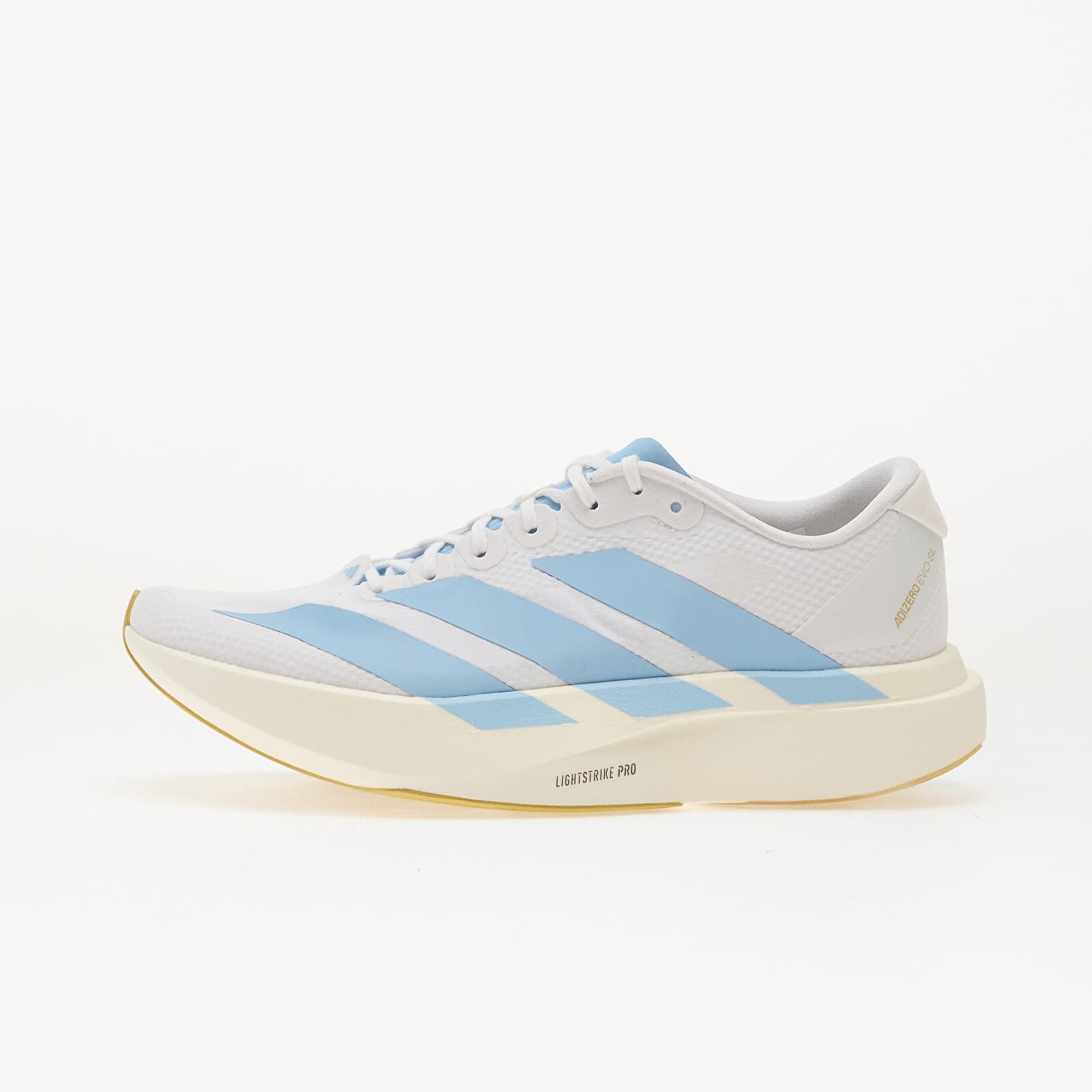 Tenisky adidas Adizero Evo Sl Ftwr White/ Clear Blue/ Matte Gold EUR 40 2/3