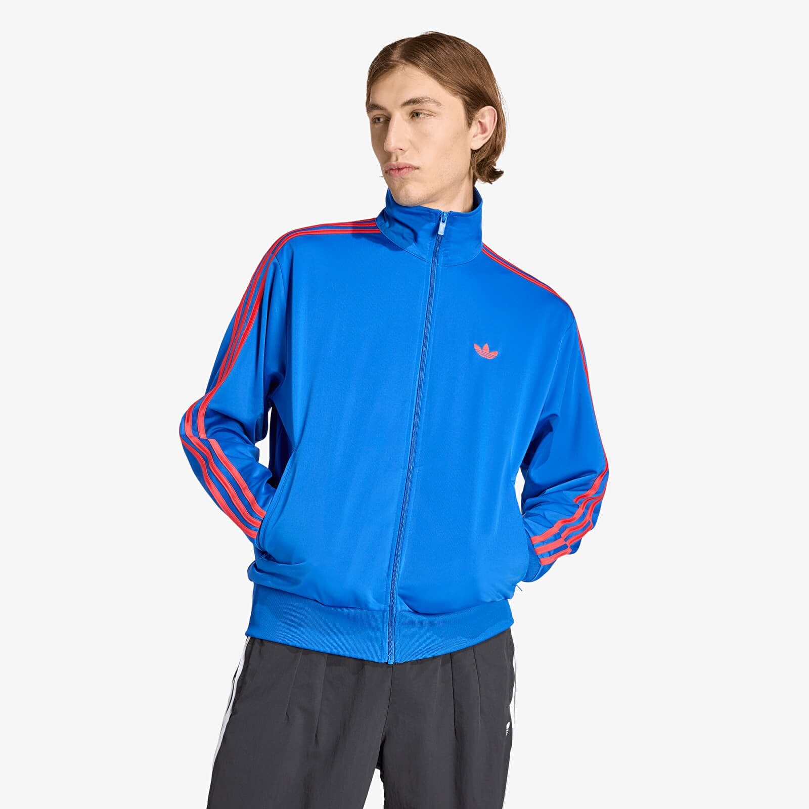 Mikina adidas Firebird Tracktop Blue XXL