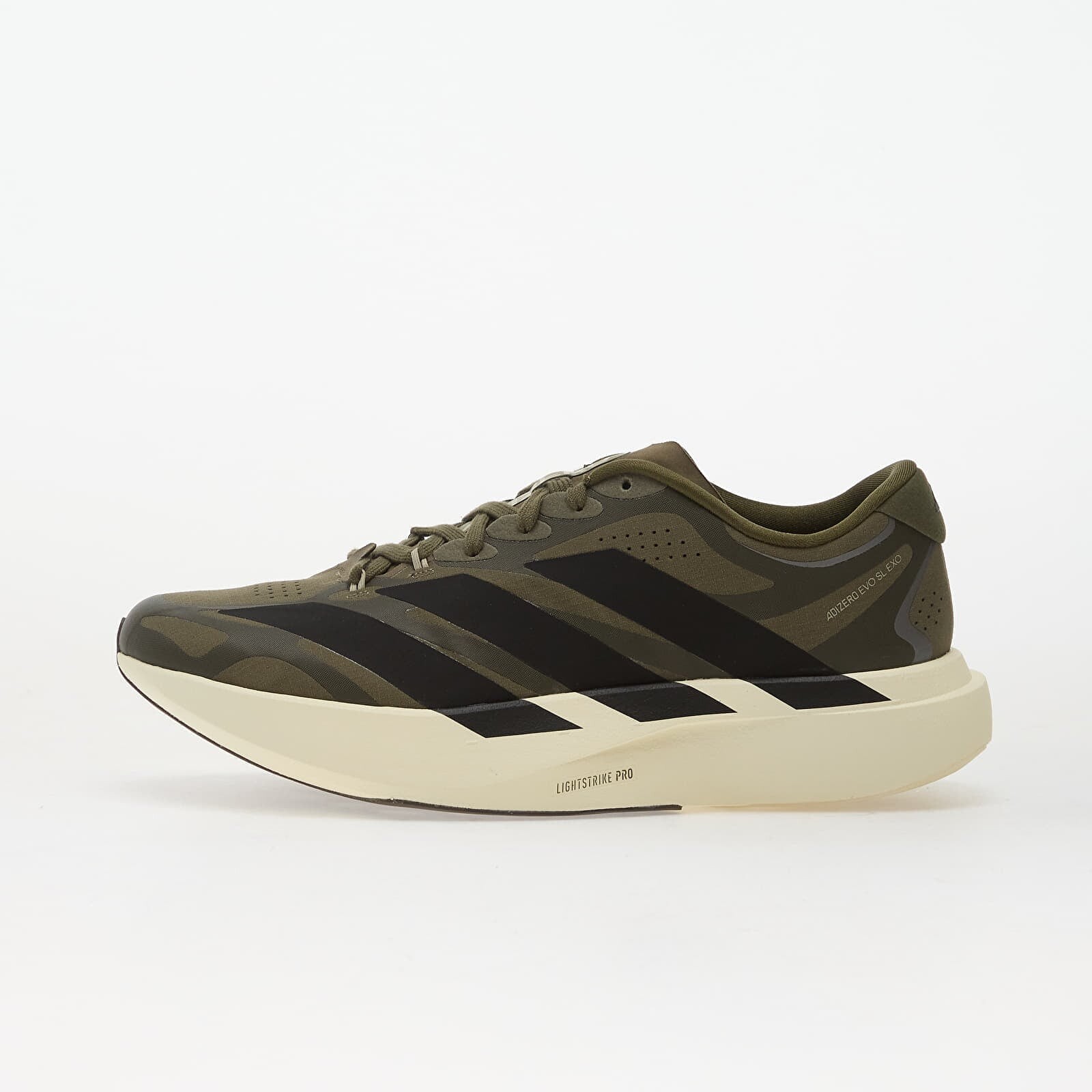 Tenisky adidas Adizero Evo Sl Exo Olive Strata/ Shadow Olive/ Iron Met. EUR 46 2/3