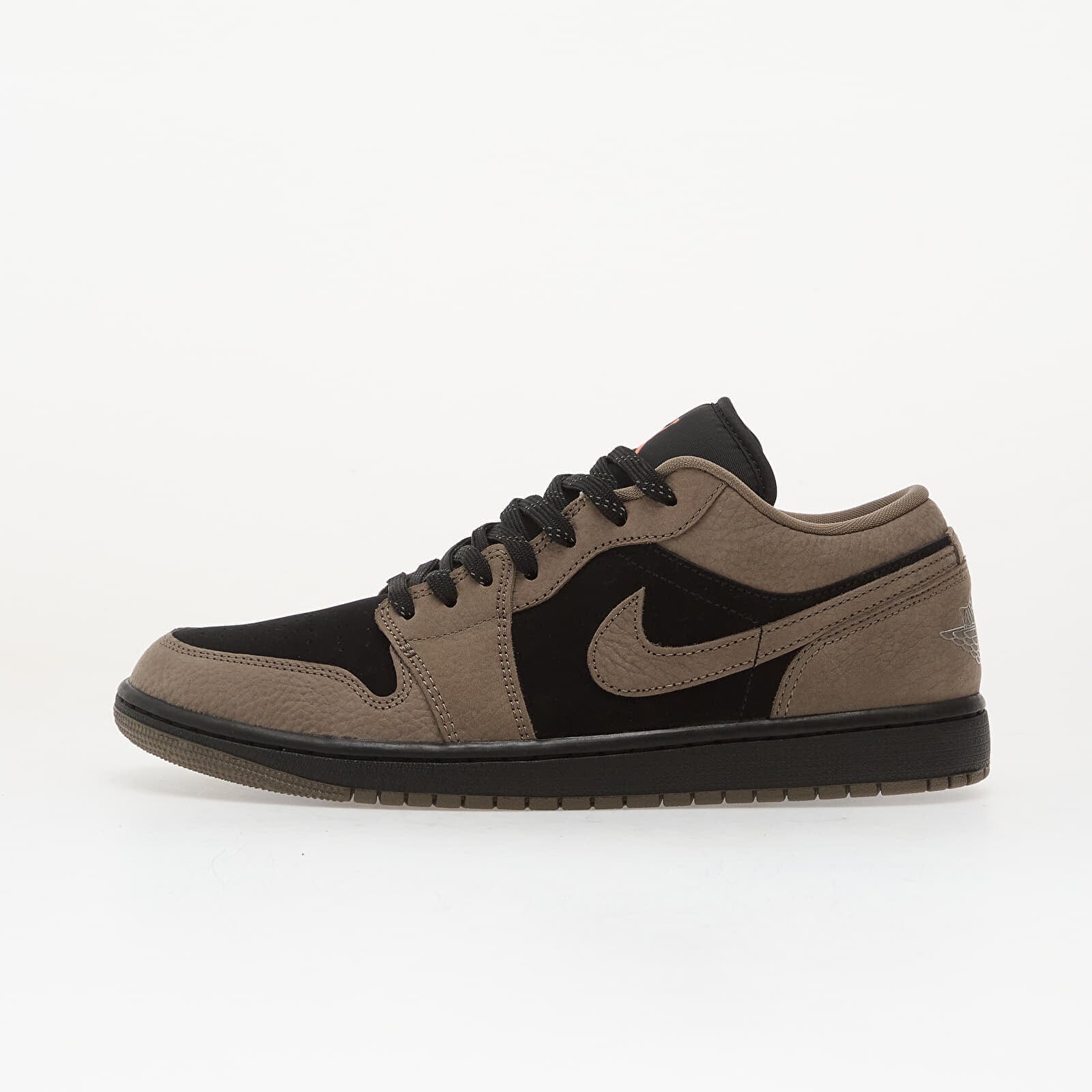 Tenisky Air Jordan 1 Low Se Black/ Olive Grey-Lt Wild Mango EUR 42