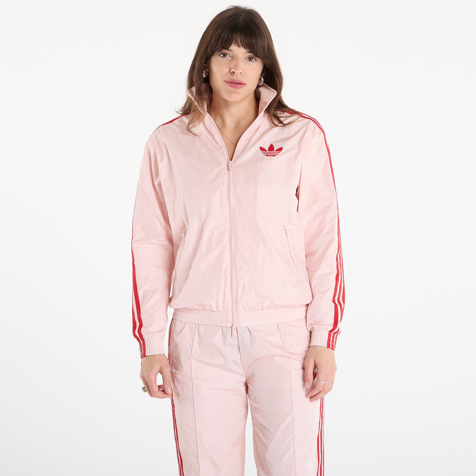 Bunda adidas Fb Tt Loose Nylon Top Sandy Pink M