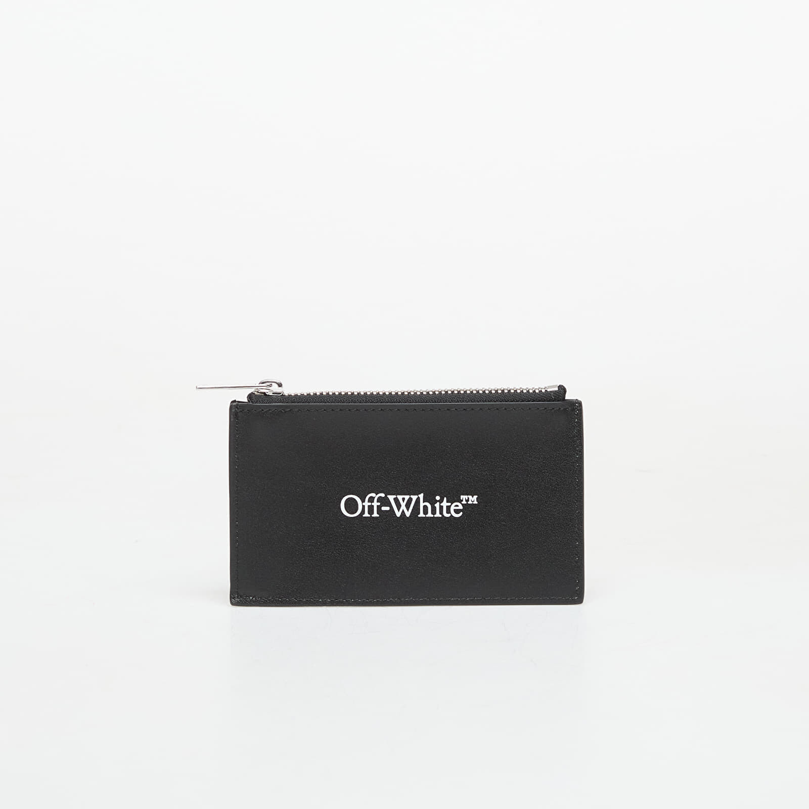 Peňaženka Off-White Bookish Zipped Card Case Black Universal