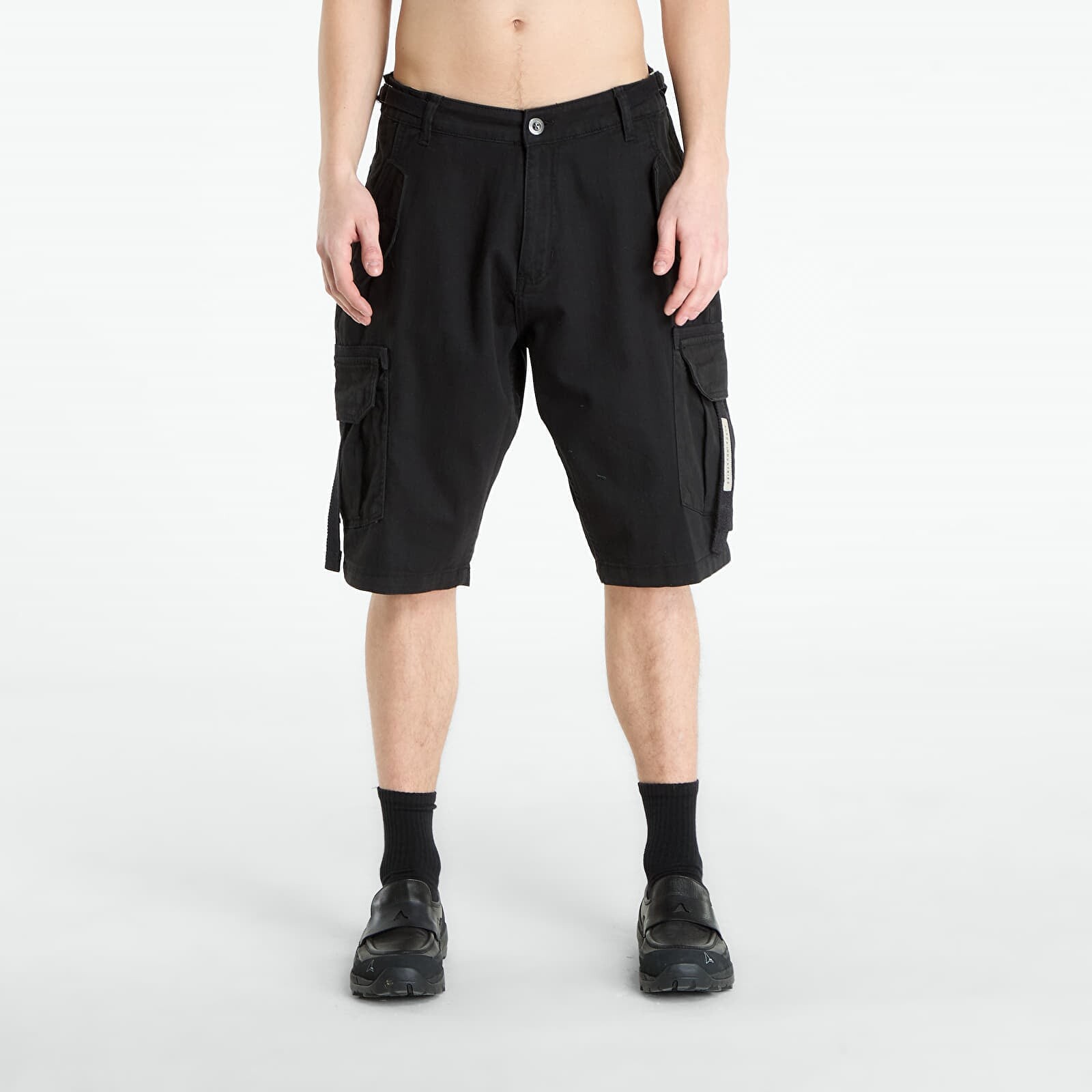 Šortky Alpha Industries Urban Soldier Short Black S/M