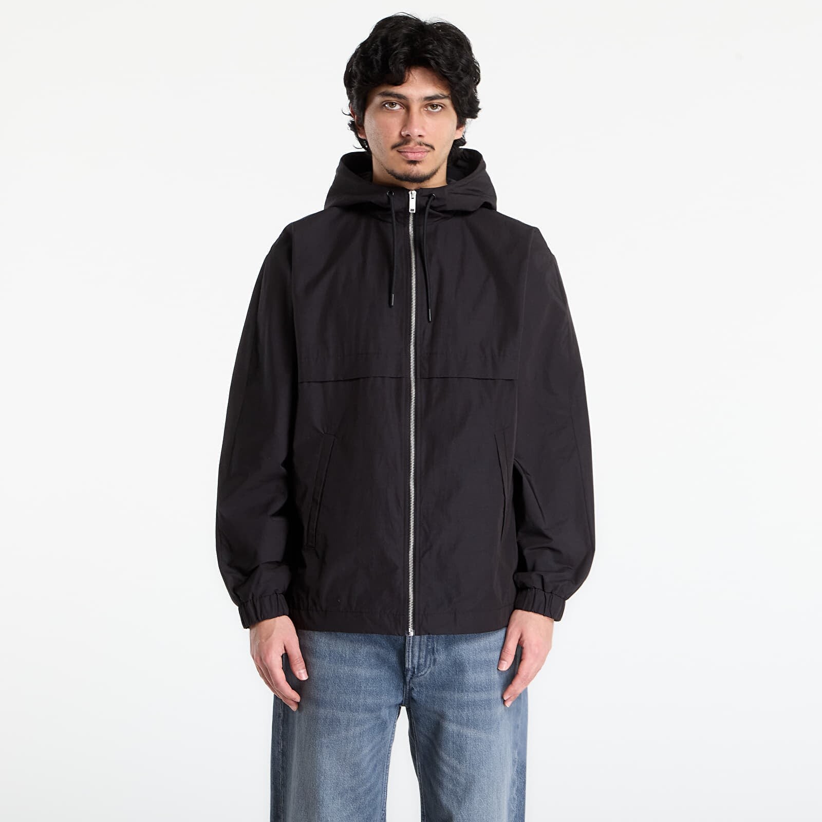 Vetrovka A.P.C. Windbreaker Chalk XL