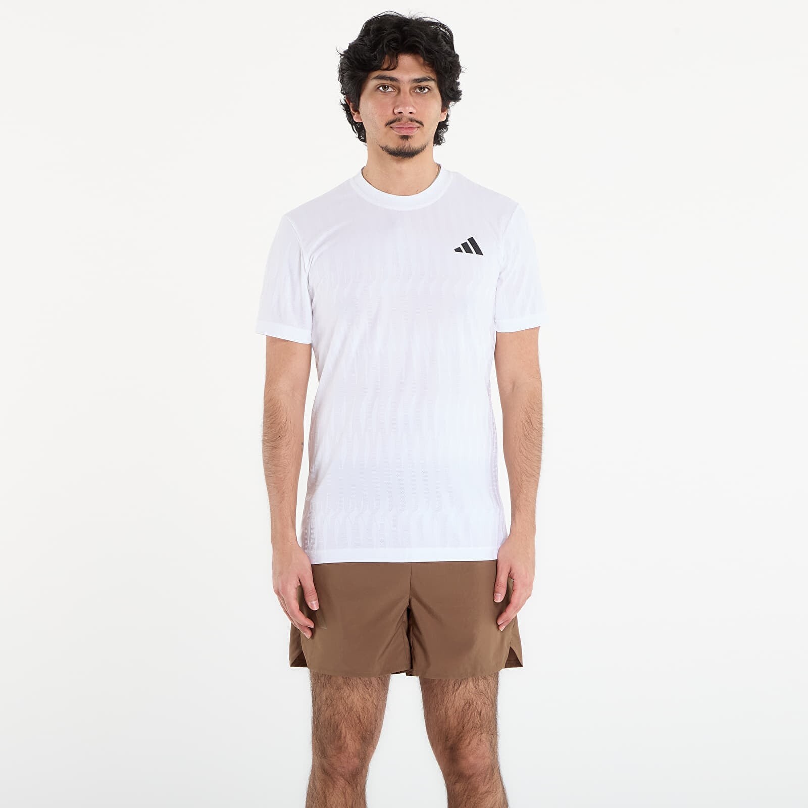 Tričko adidas Tennis Climacool+ Airchill Freelift T-Shirt White M