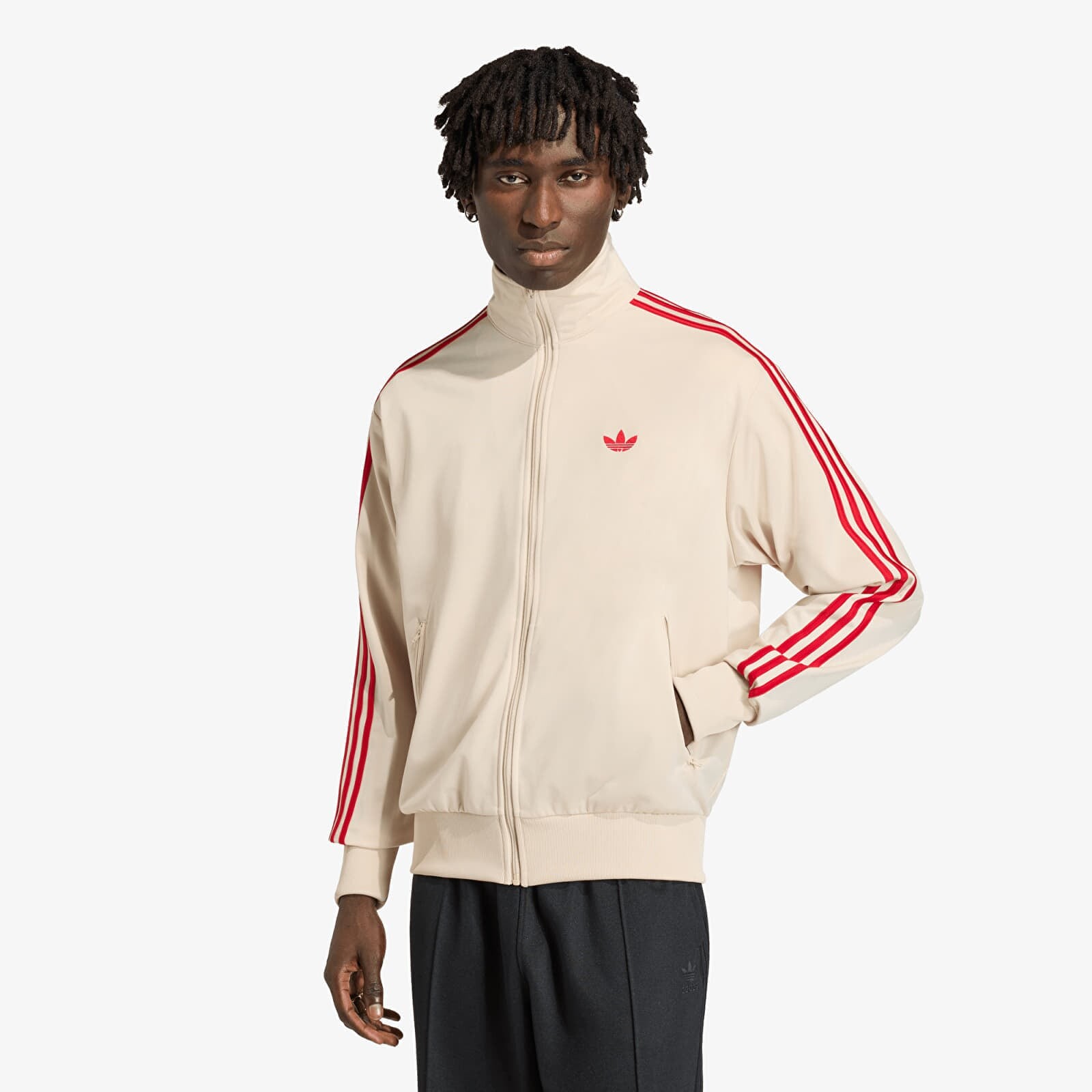 Mikina adidas Firebird Tt Crli/ Better Scarlet XL