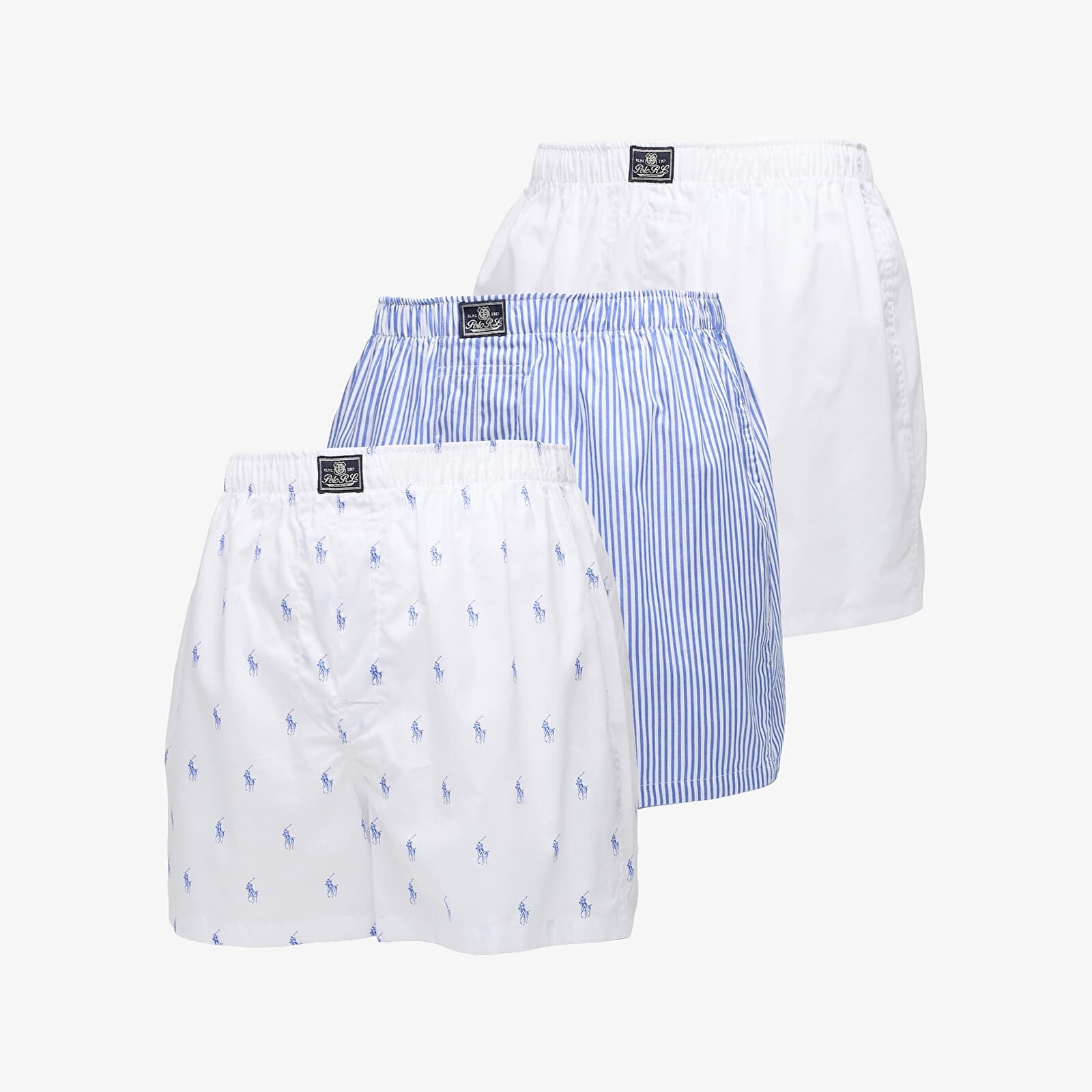 Boxerky Ralph Lauren Open Boxer 3-Pack Multi S