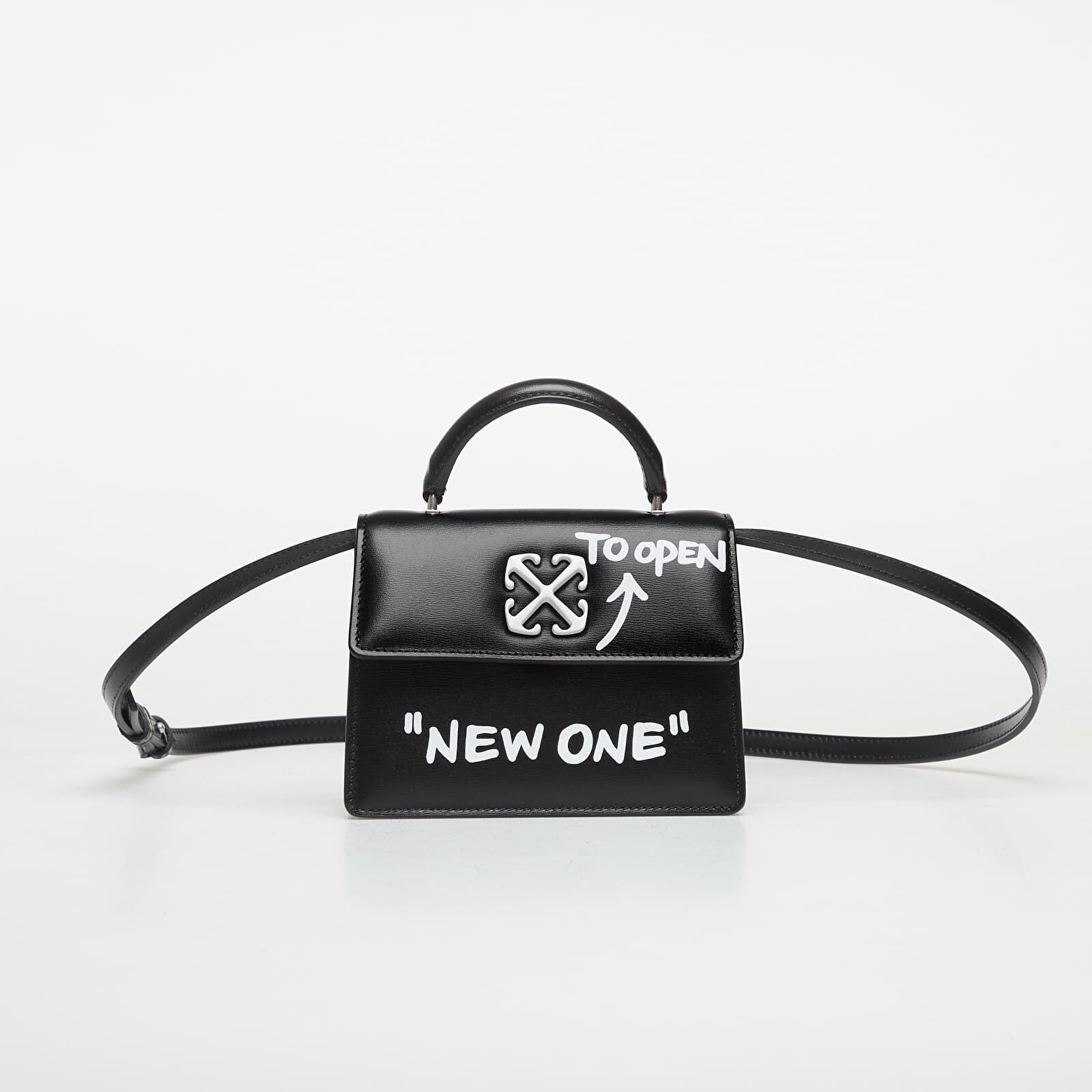 Kabelka Off-White Jitney Baby Quote Black Universal