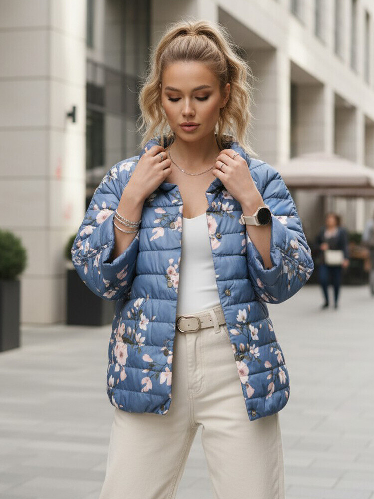 Dvojstranná prešívaná bunda FLORIS