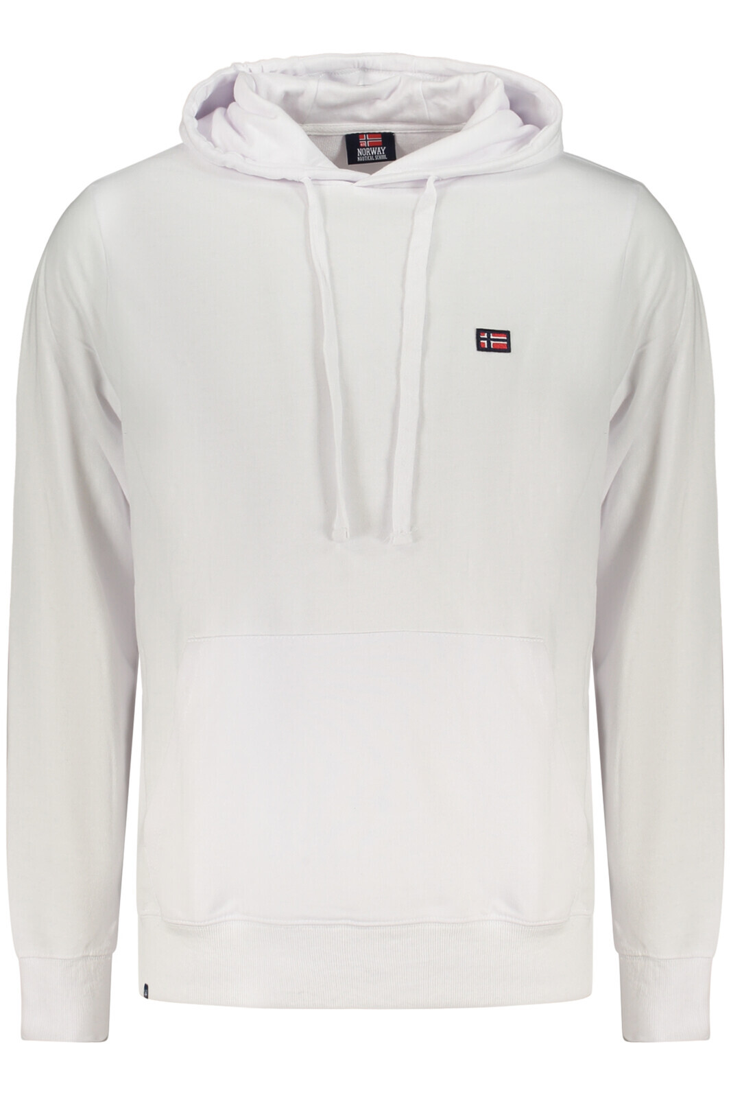 NORWAY 1963 pánska biela mikina na zips