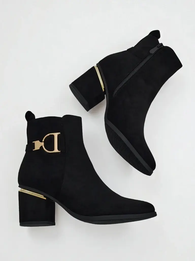 Dámske Calyssa členkové topánky na podpätku