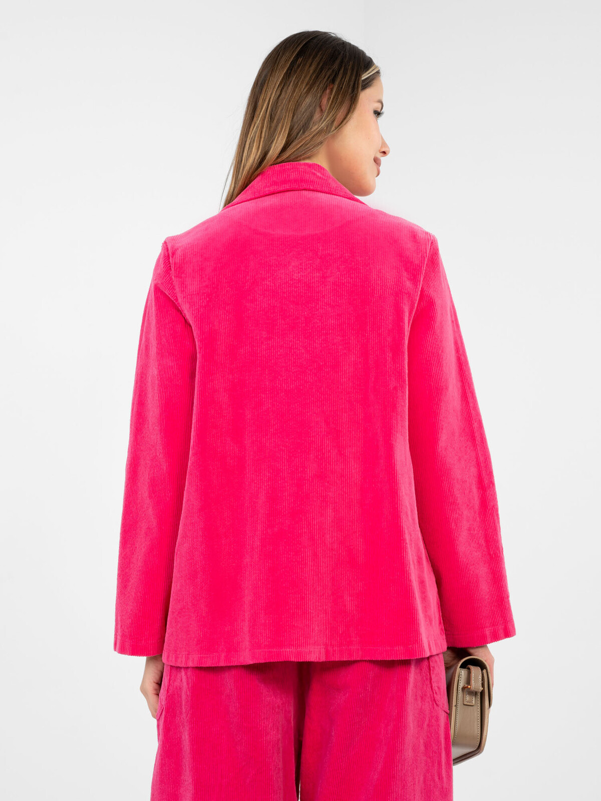 Fuksiový blazer Rue Paris