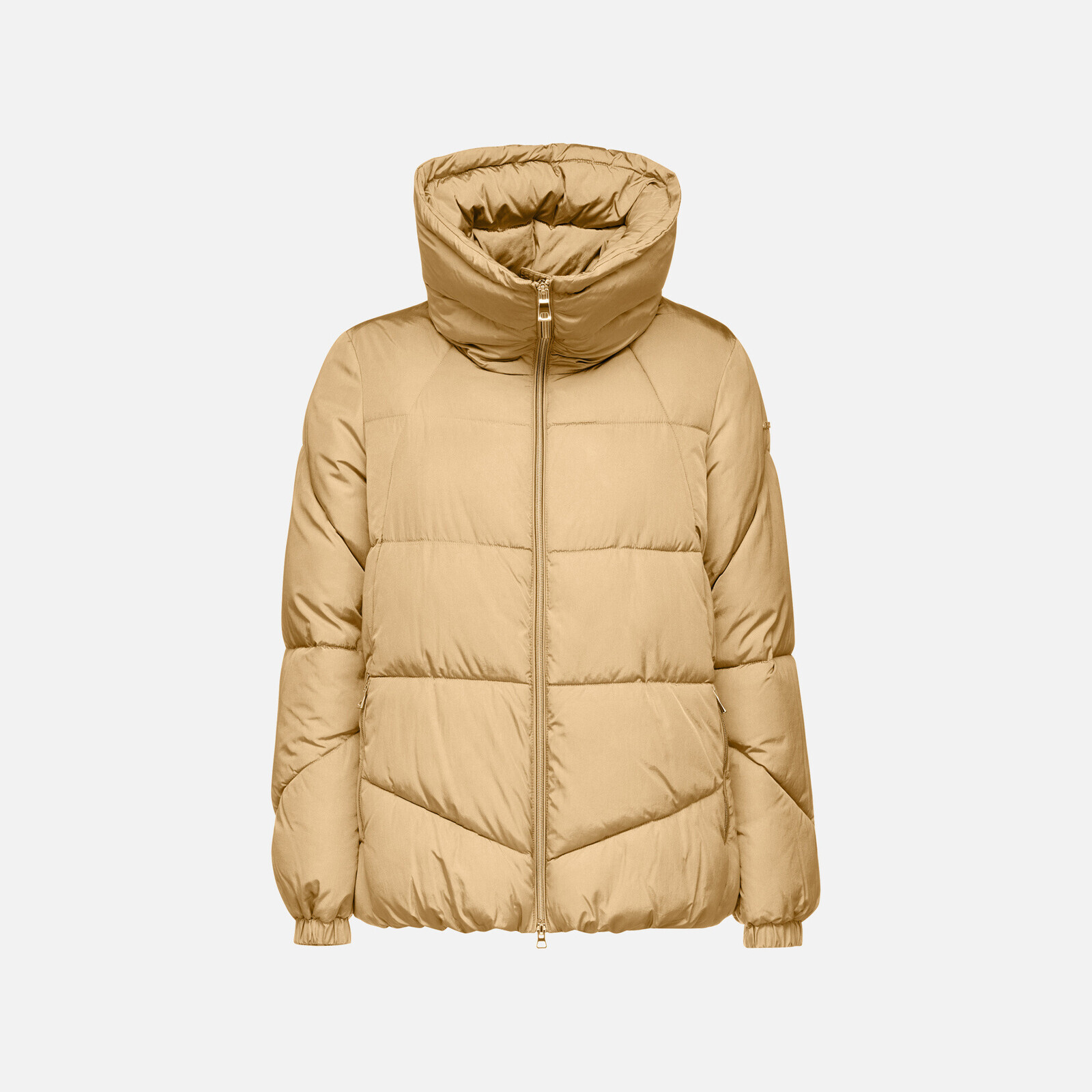 Béžová dámska bunda Geox Damiana