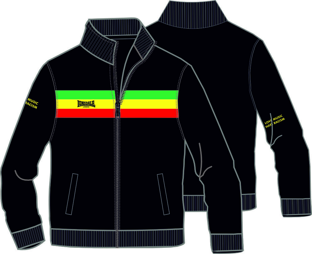 Lonsdale pánska tréningová bunda slim fit