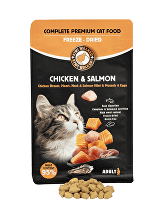 Krmivo mrazem sušené kuře a losos 150g Kiwi