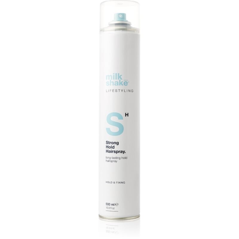milk_shake® Lifestyling Strong Hold Hairspray lak na vlasy so silnou fixáciou 500 ml