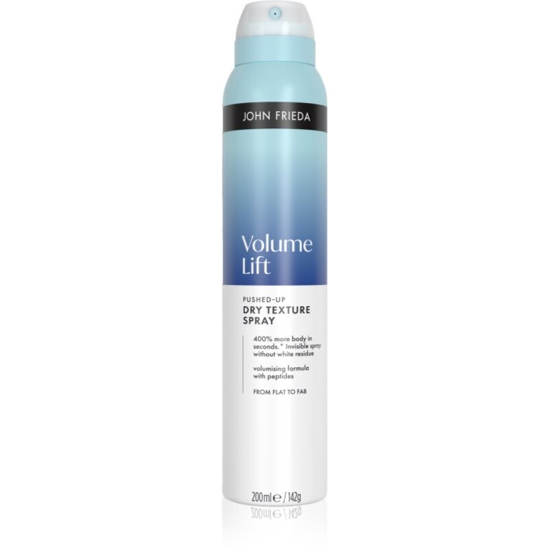 John Frieda Volume Lift Pushed - Up Dry Texture Spray objemový sprej na vlasy 200 ml