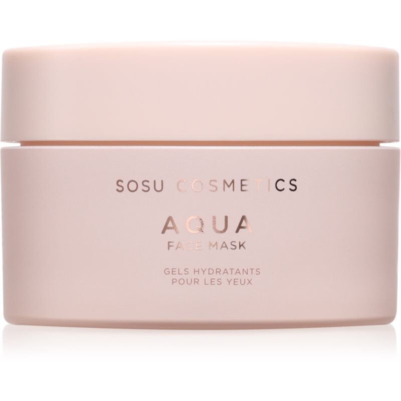 SOSU Cosmetics Aqua Face Mask intenzívne hydratačná pleťová maska 50 g