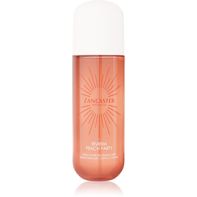 Lancaster Eau de Lancaster Hair & Body Mist parfumovaná hmla na tvár, telo a vlasy vône Peach Party 236 ml