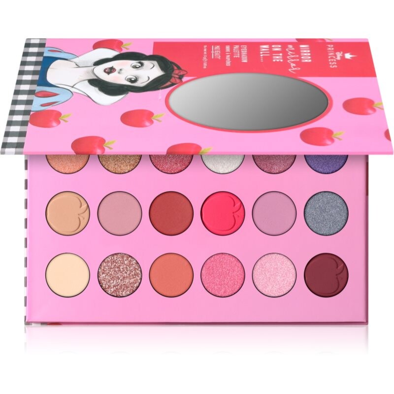 Mad Beauty Disney Princess Snow White paletka očných tieňov 18x1.5 g