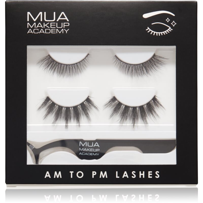 MUA Makeup Academy Lashes Am To Pm umelé mihalnice 2 pár