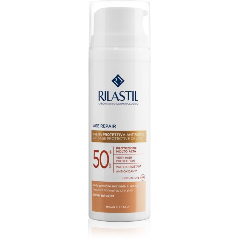 Rilastil Age Repair SPF 50+ ochranný tónovací krém na tvár SPF 50+ 50 ml