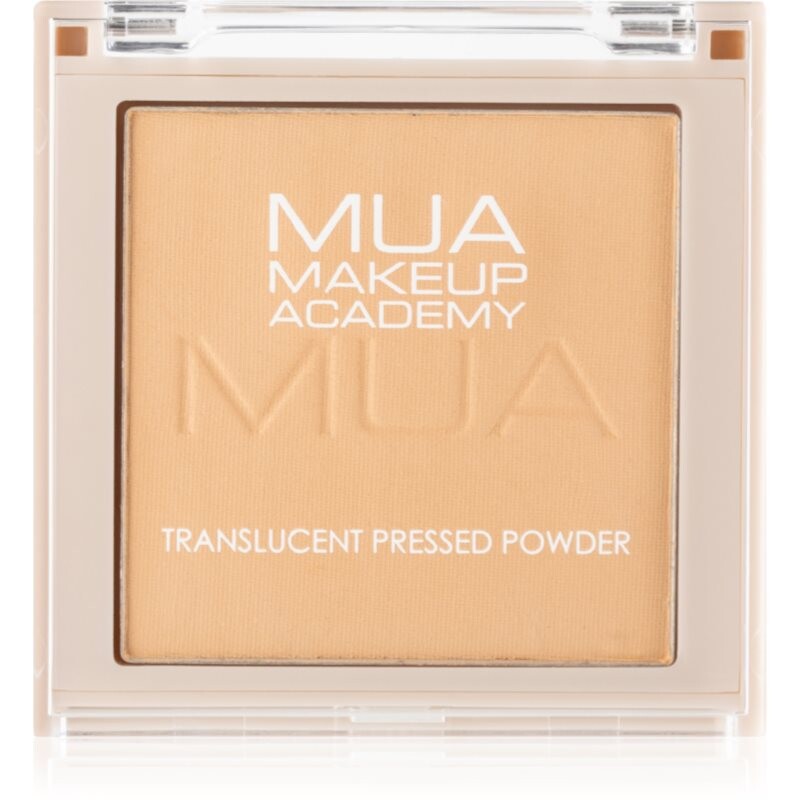 MUA Makeup Academy Translucent Pressed Powder kompaktný transparentný púder 5.7 g