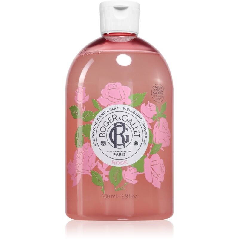 Roger & Gallet Rose parfumovaný sprchovací gél 500 ml