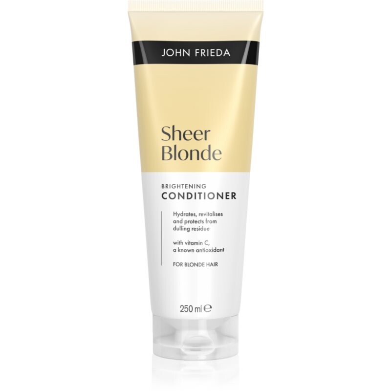 John Frieda Sheer Blonde Brightening Conditioner rozjasňujúci kondicionér pre blond vlasy 250 ml