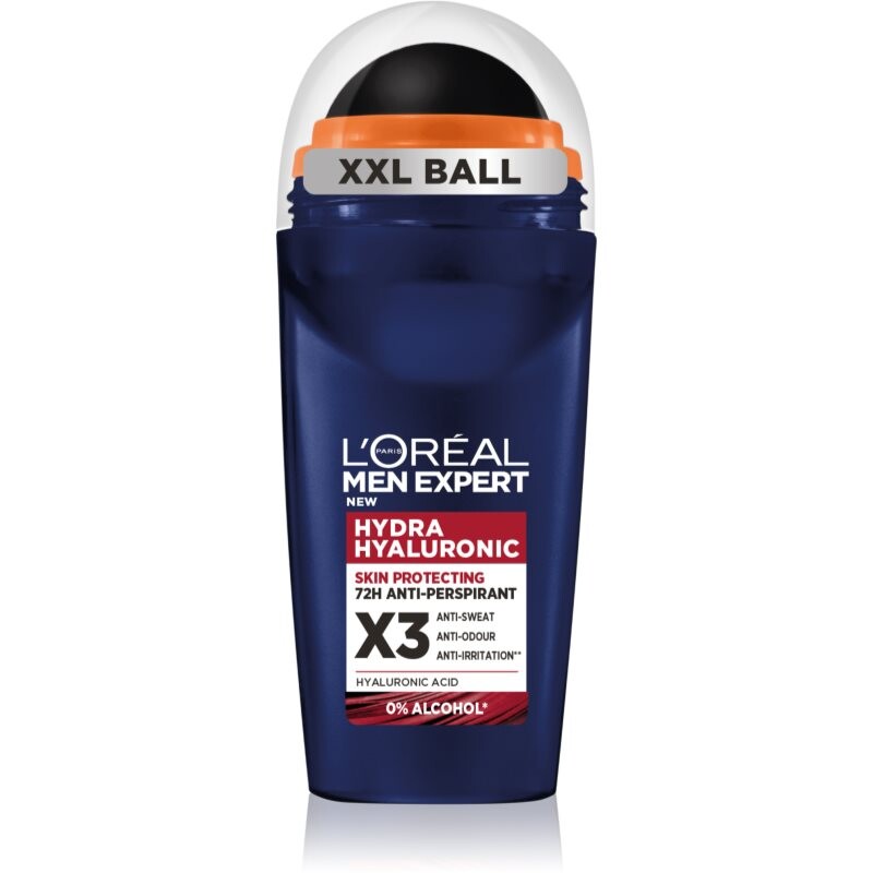 L’Oréal Paris Men Expert Hydra Hyaluronic antiperspirant roll-on pre mužov 50 ml