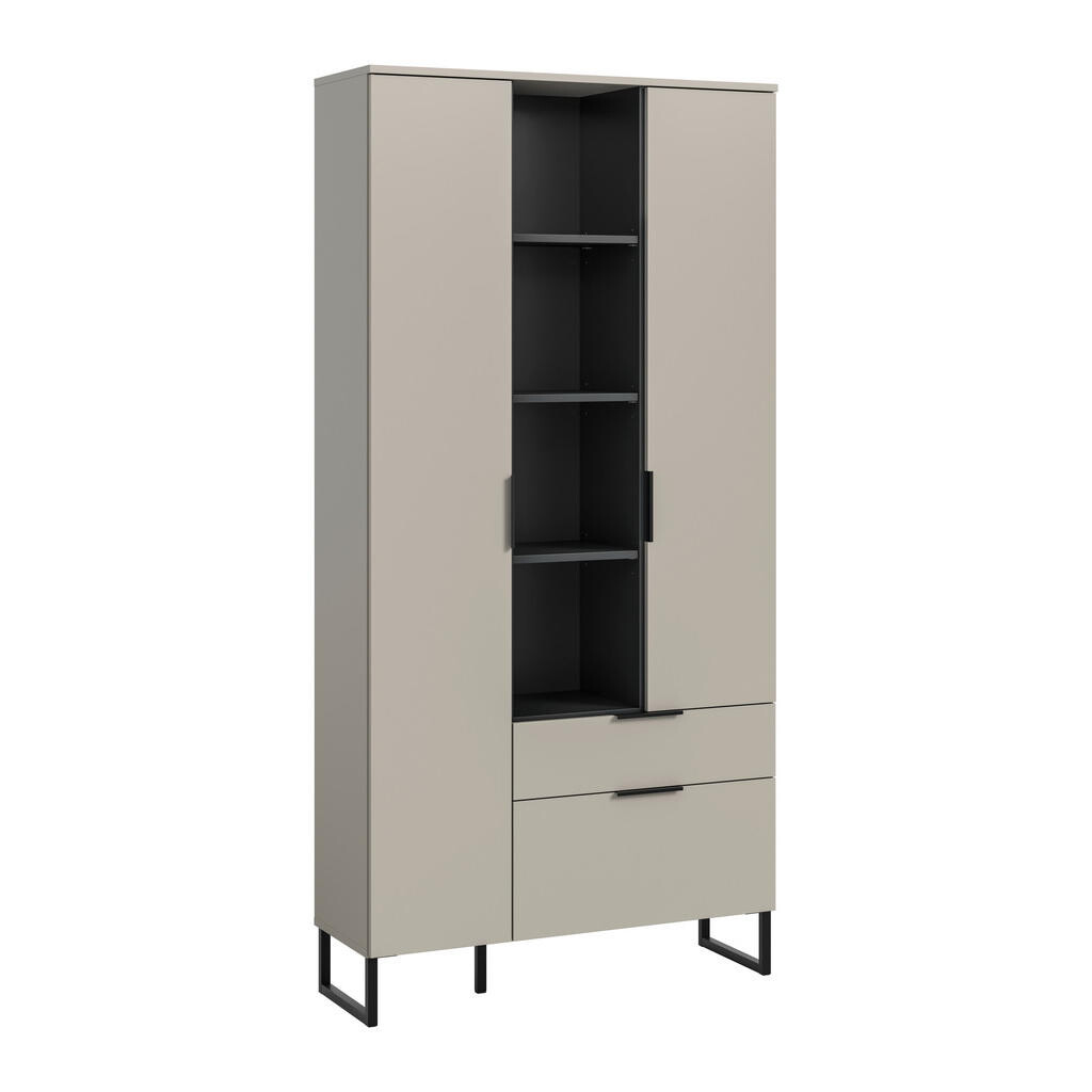 Livetastic STOJACÍ REGÁL, kašmírová, 90/192/37 cm