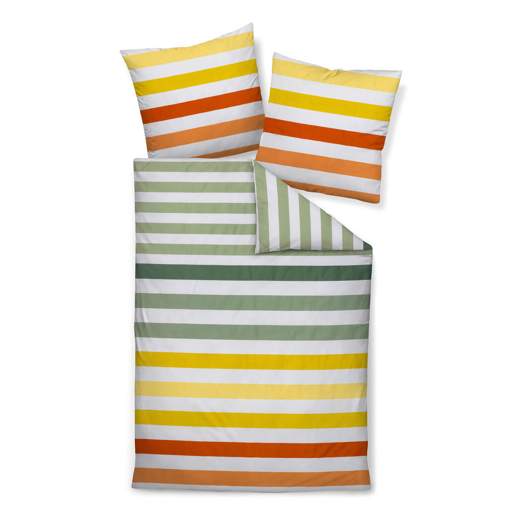 Janine POSTEĽNÁ BIELIZEŇ, makosatén, tmavožltá,