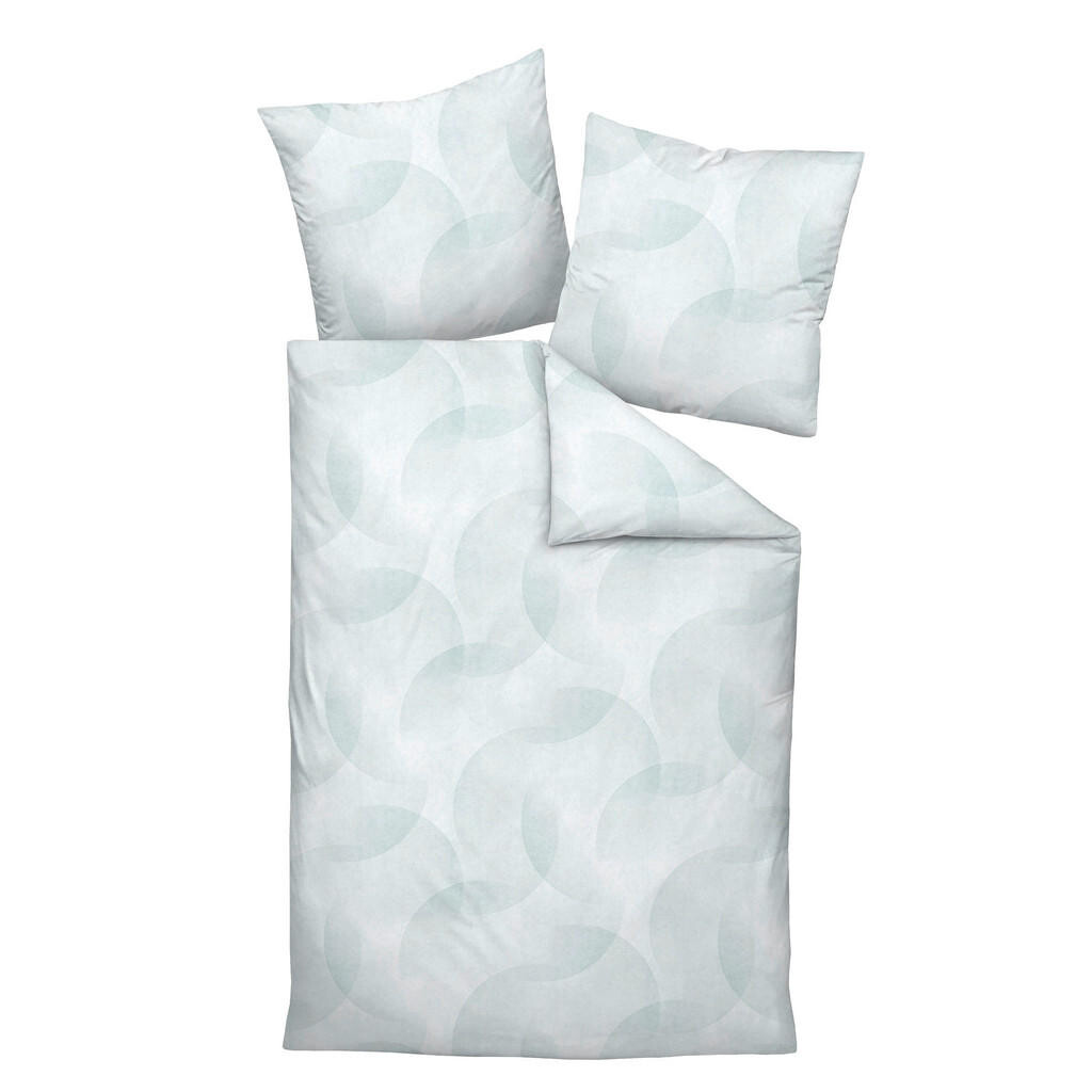 Janine POSTEĽNÁ BIELIZEŇ, makosatén, tyrkysová, 140/200 cm