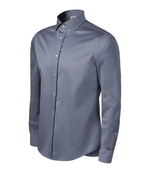 Pánska košeľa Journey storm gray melange 2XL