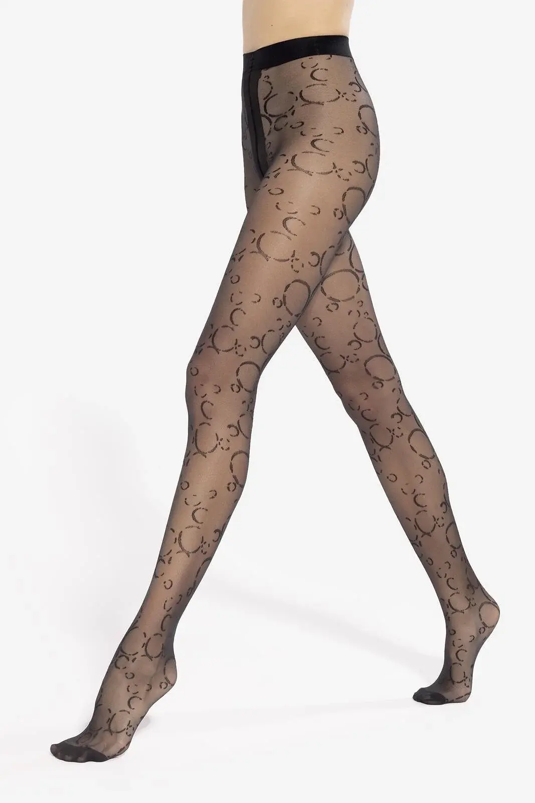 Pančuchy Gatta Trendy Frigga wz.01 20 den 2-4 nero 3-M