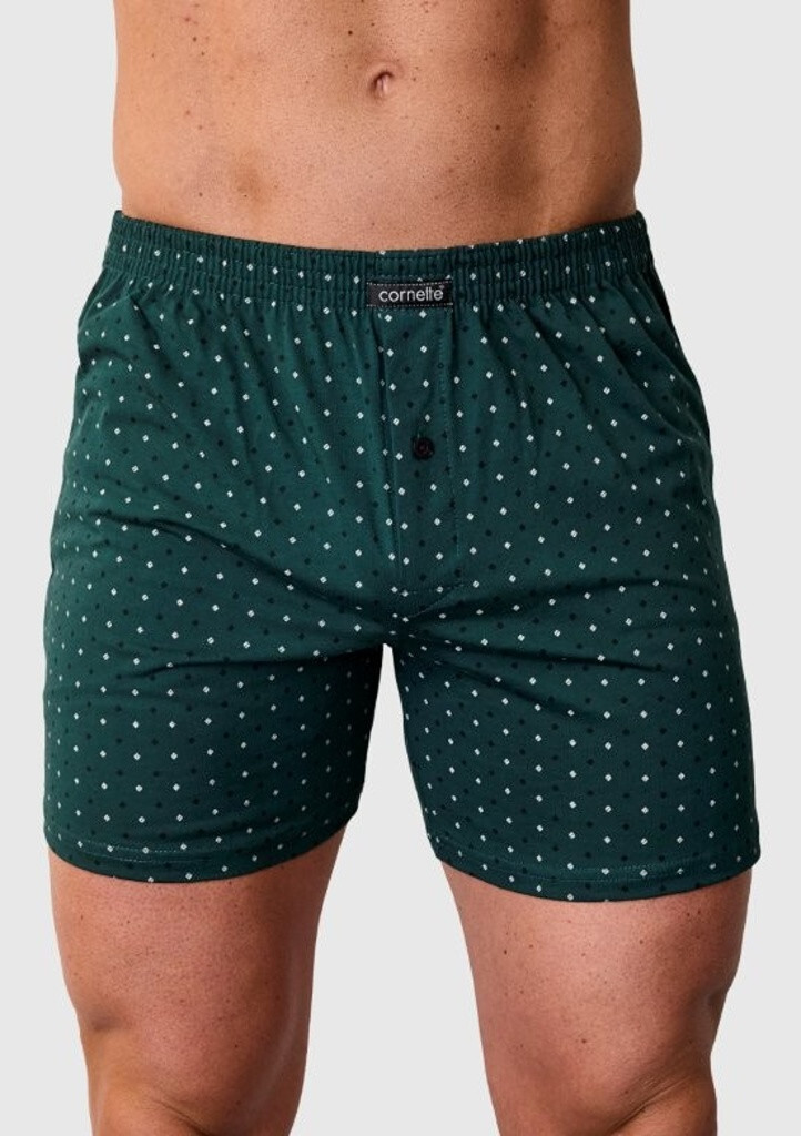 Pánske šortky Cornette Comfort 002/333 L Zelená