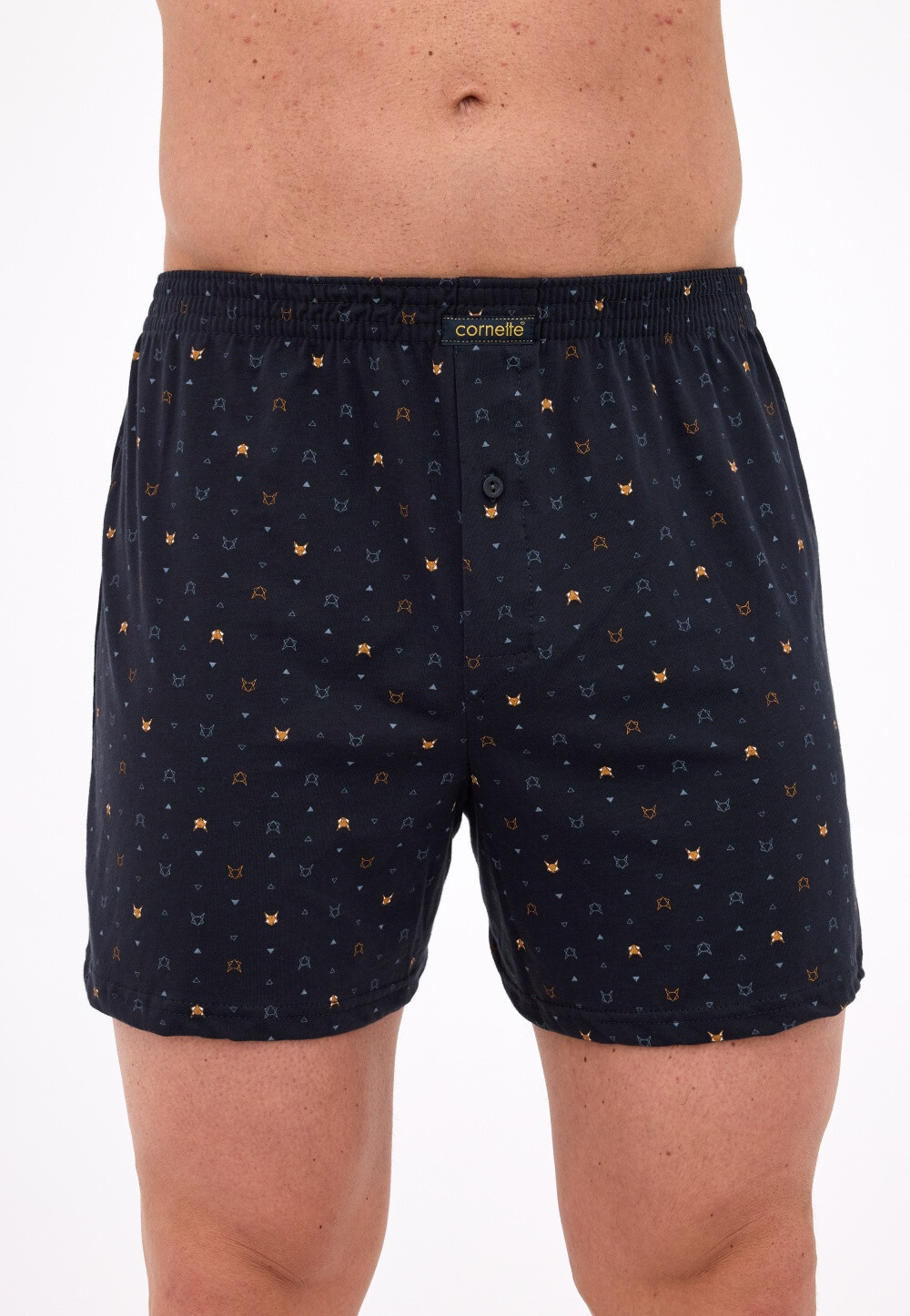 Pánske šortky Cornette Comfort 002/329 L černá