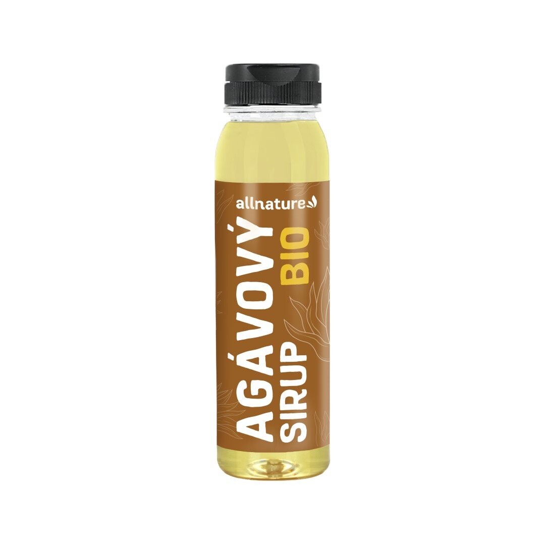 ALLNATURE Agávový sirup BIO 250 ml