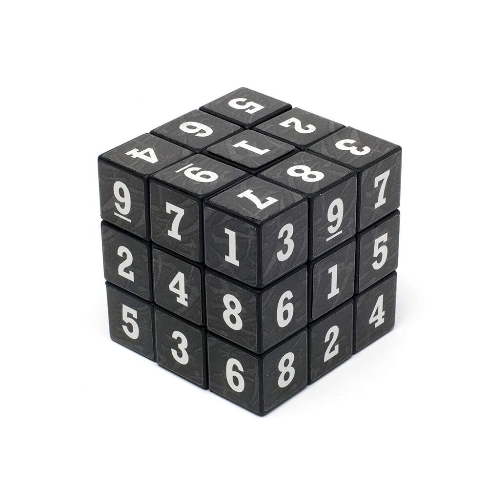 Kocka Sudoku Cube - čierna
