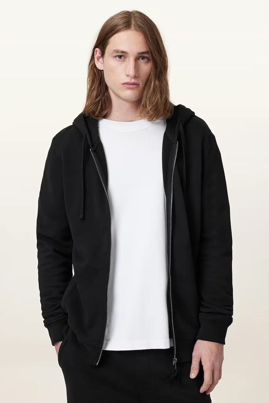 Bavlnená mikina AllSaints RAVEN