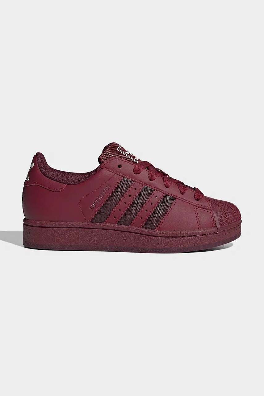 Detské semišové tenisky adidas Originals SUPERSTAR II