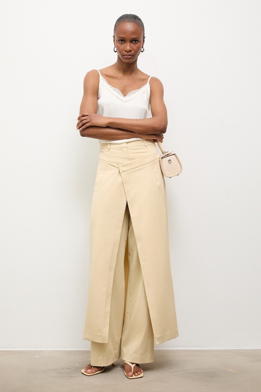 Answear.LAB Nohavice dámske bavlnené