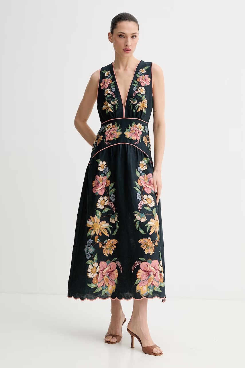 Farm Rio letné šaty ľanové