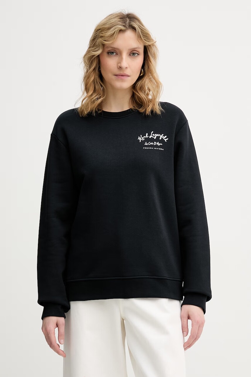 Karl Lagerfeld dámska mikina s bavlnou