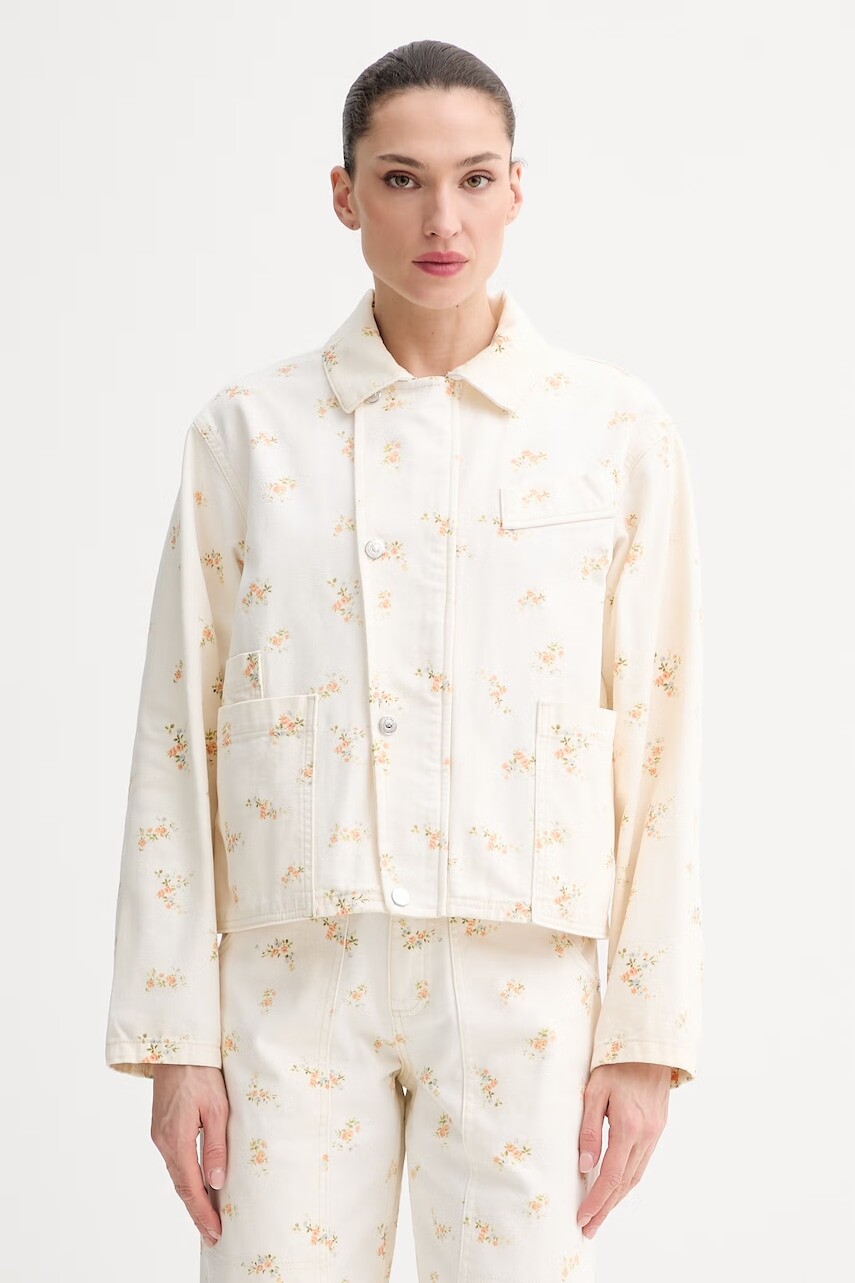 MSGM krátka bunda dámska rifľová