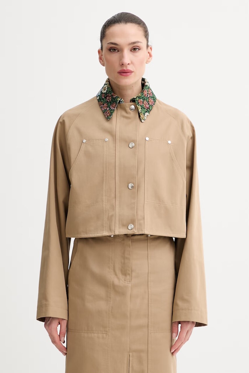 MSGM krátka bunda dámska bavlnená