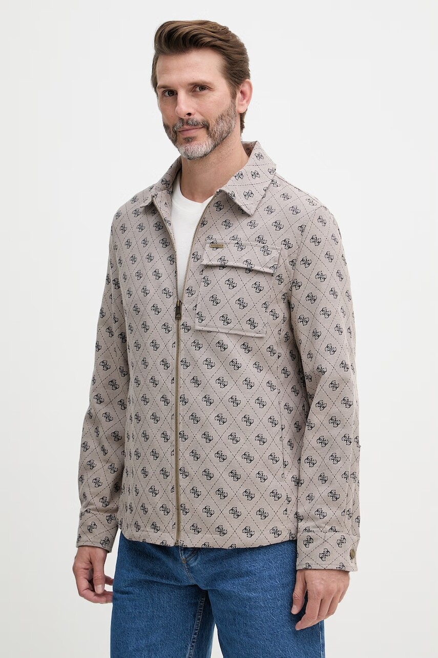 Guess bunda pánska s bavlnou